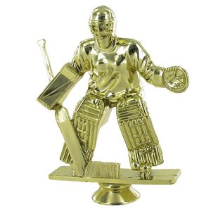 ICE HOCKEY FEMALE GOALIE TROPHY FIGURE