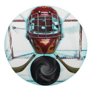 2 Inch in Diameter Round Ice Hockey Mylar Insert