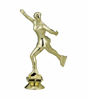 ICE SKATE FEMALE TROPHY FIGURE