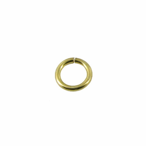 JUMP RINGS, 1/4 GOLD 100 IN BAG