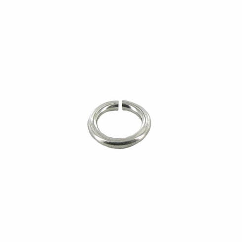 JUMP RINGS,1/4 SILVER 100 BAG