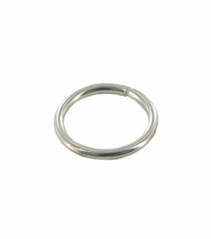 JUMP RINGS 7/16 INCH SILVER 100