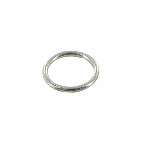 JUMP RINGS 7/16 INCH SILVER 100