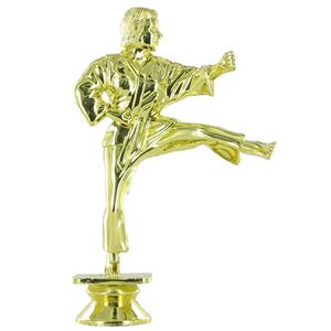 KARATE FEMALE TROPHY FIGURE