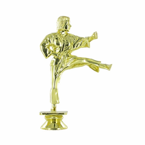 KARATE FEMALE TROPHY FIGURE