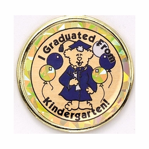 2 Inch in Diameter Round Kindergarten Insert with Mylar Detailing