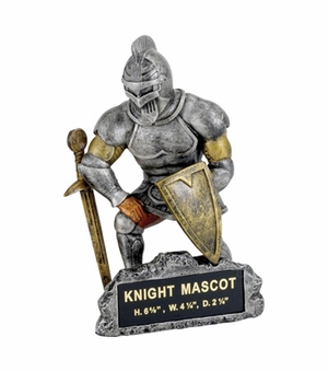 KNIGHT MASCOT TROPHY