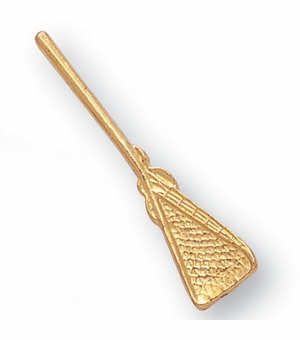LACROSSE CHENILLE PIN GOLD