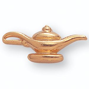 LAMP OF LEARINING PIN GOLD