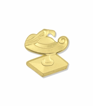 LAMP OF LEARNING CHENILLE PIN
