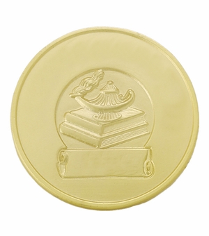 LAMP OF LEARNING LAPEL PIN