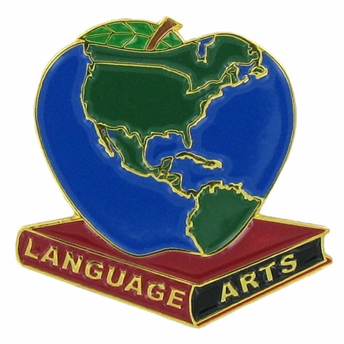 LANGUAGE ARTS PIN