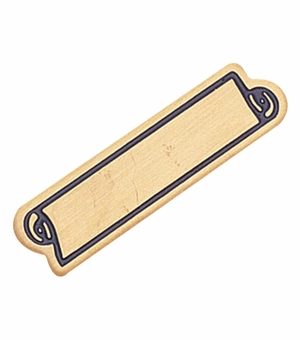 5/16 Inch in Width Enameled Service Bar Pin in Gold