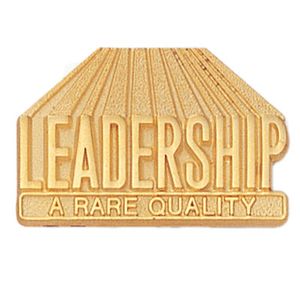 LEADERSHIP A RARE QUALITY PIN