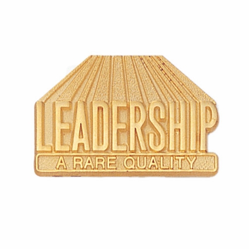 LEADERSHIP A RARE QUALITY PIN