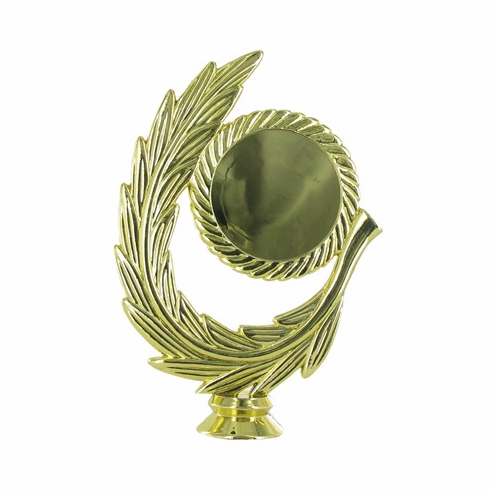 LEAF DESIGN PLASTIC RISER HOLDS 2 INCH MEDALLION