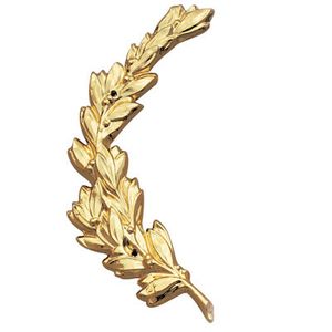 LEFT WREATH TRIM, GOLD 6-3/4