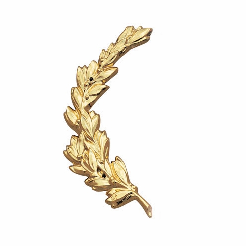 LEFT WREATH TRIM, GOLD 6-3/4