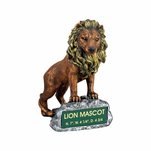 LION MASCOT TROPHY