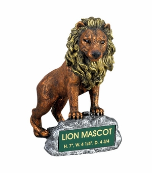 LION MASCOT TROPHY