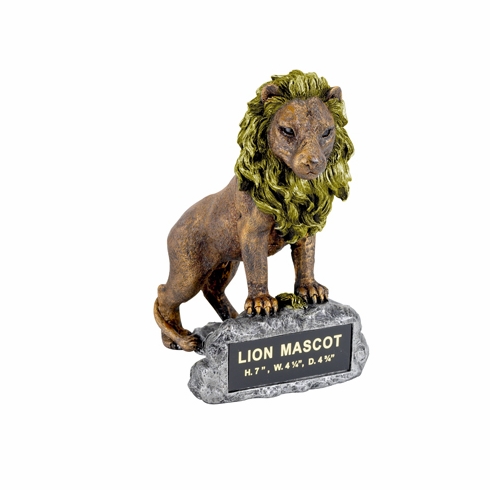 LION MASCOT TROPHY WITHOUT PLATE