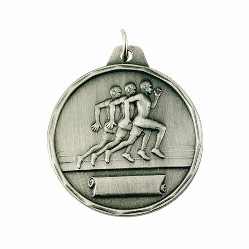 MALE TRACK RUNNER W/ SCROLL