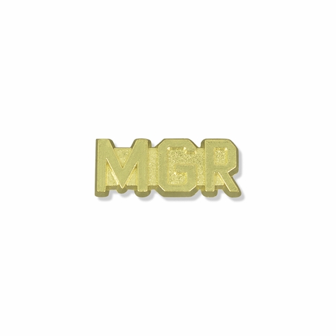 MANAGER CHENILLE PIN GOLD