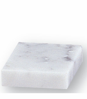 MARBLE PAPERWEIGHT 3 X 3 WHITE