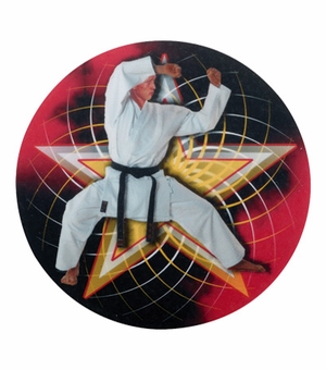 2 Inch in Diameter Round Martial Arts Mylar Insert