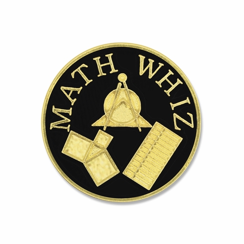 MATH WHIZ PIN