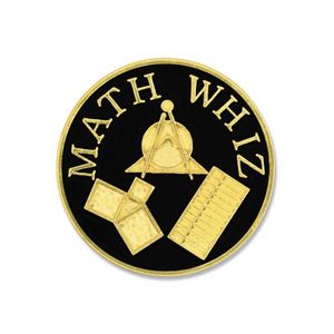 MATH WHIZ PIN