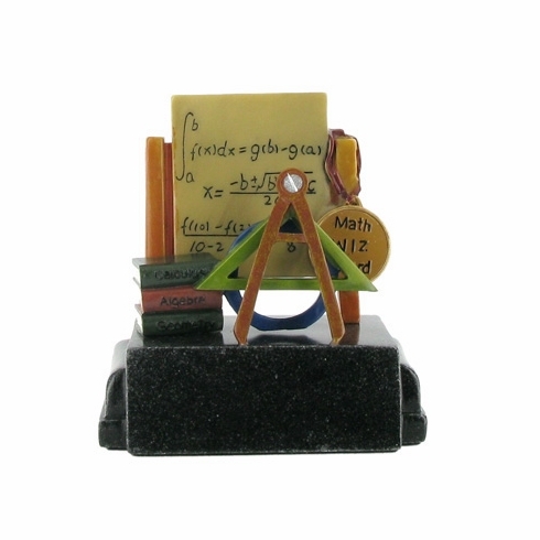 MATH WIZ AWARD TROPHY WITHOUT PLATE