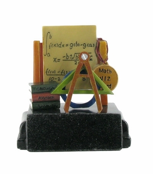 MATH WIZ AWARD TROPHY WITHOUT PLATE