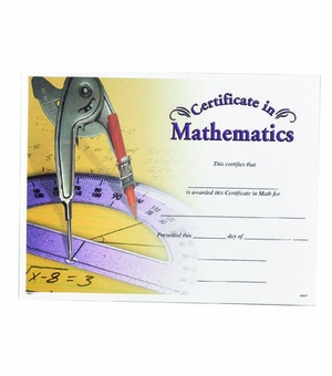 MATHEMATICS CERTIFICATE