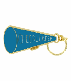 MEGAPHONE, BLUE KEYRING, BAGGED