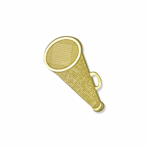 MEGAPHONE CHENILLE PIN GOLD