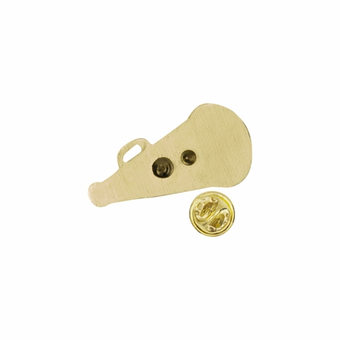 MEGAPHONE CHENILLE PIN GOLD