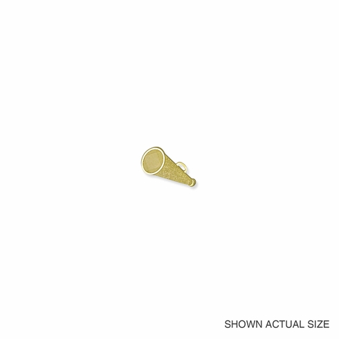 MEGAPHONE CHENILLE PIN GOLD