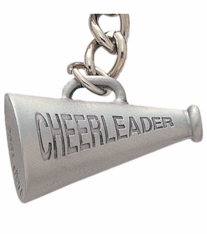 MEGAPHONE PEWTER KEY CHAIN