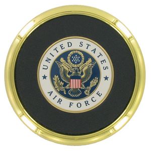 METAL COASTER TAKES ANY 2 INCH MILITARY INSERT