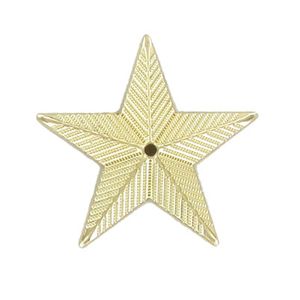 METAL STAR, GOLD 1 INCH