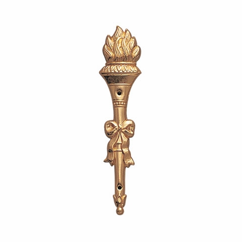 METAL TORCH, GOLD 3-3/8