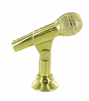 MICROPHONE TROPHY FIGURE