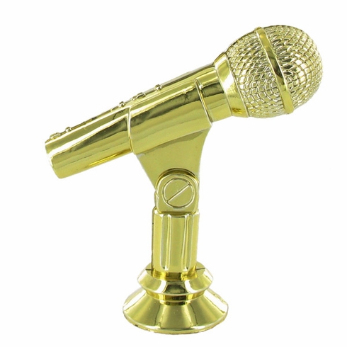 MICROPHONE TROPHY FIGURE