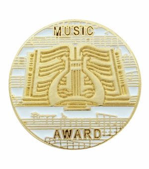 MUSIC AWARD PIN