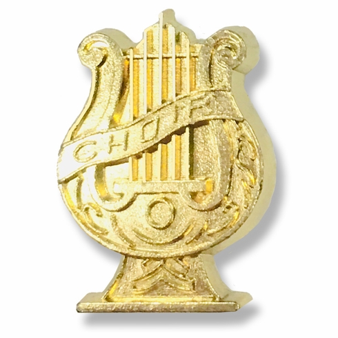 MUSIC CHOIR CHENILLE PIN