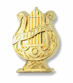 MUSIC CHOIR CHENILLE PIN
