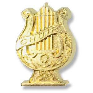 MUSIC CHOIR CHENILLE PIN