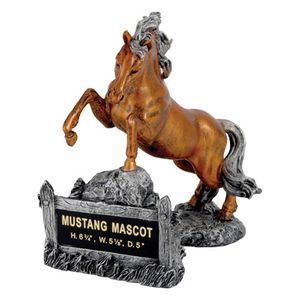 MUSTANG MASCOT TROPHY