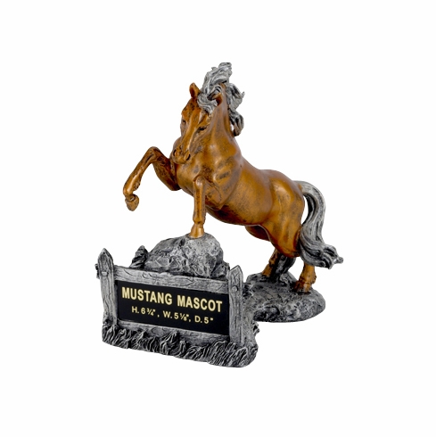 MUSTANG MASCOT TROPHY WITHOUT PLATE